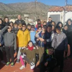 LOS ALUMNOS DEL CEIP VIRGEN DEL ROSARIO VISITAN LA ESTACIÓN METEOROLÓGICA DE SALINAS