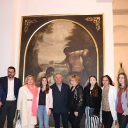 PRESENTACIÓN DE LA OBRA DESCUBIERTA DEL PINTOR SALINERO JUAN GABRIEL BARCELÓ