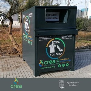 Nuevos contenedores de recogida de ropa usada Ayuntamiento de Salinas