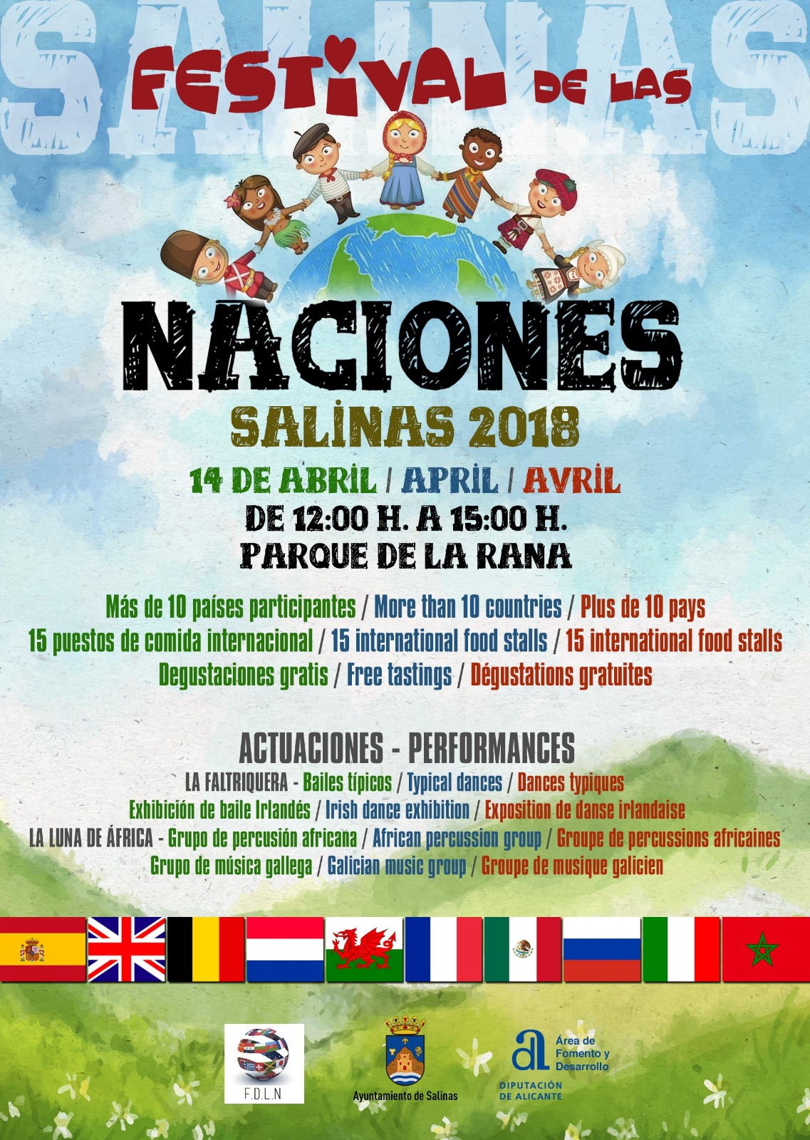 Festival de las Naciones 2018 Ayuntamiento de Salinas